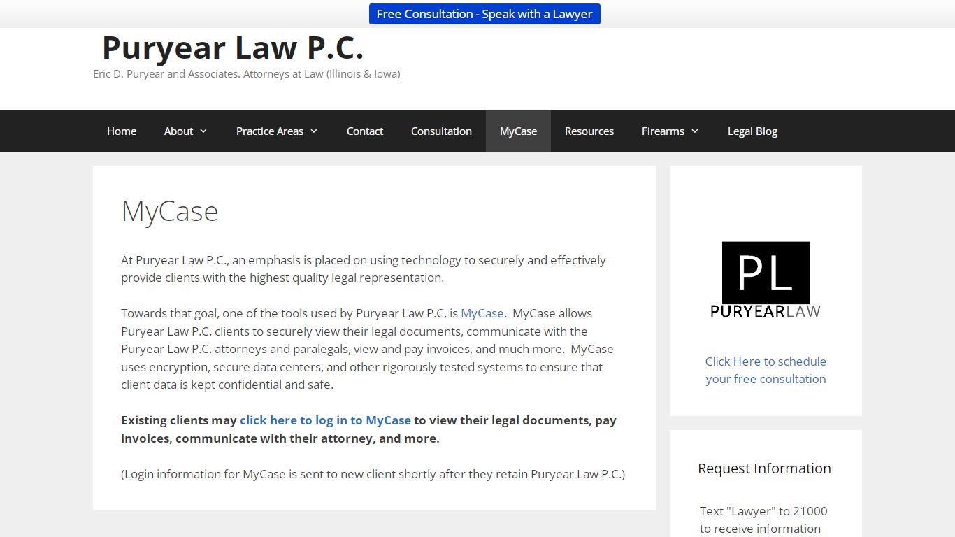 MyCase - Puryear Law